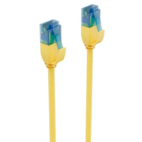 Shiverpeaks Cat6 U/UTP slim 3m žlutá / Patch kabel / RJ-45 / měď / 250 MHz