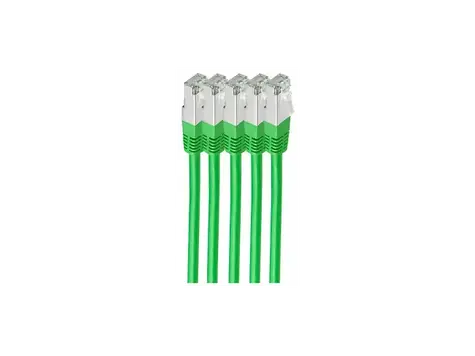 Shiverpeaks Cat6 zelená / Patch kabel / S/FTP / LSZH / 1 m / RJ-45