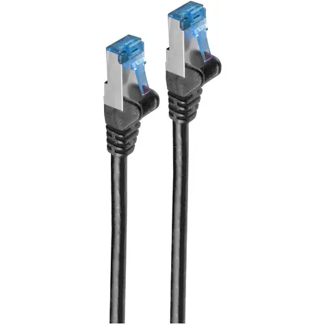 Shiverpeaks Cat6A 3 m černá / Patch kabel / S/FTP / 500 MHz / RJ-45