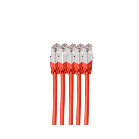 Shiverpeaks Cat6 S/FTP červená / Patch kabel / 2 m / LSZH / RJ-45