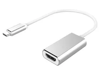 PremiumCord převodník USB-C na HDMI hliníkový / Adaptér / 4K/2K 60 Hz