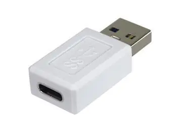 PremiumCord Adaptér USB 3.0 A samec - USB-C samice bílá / Redukce / 5 Gbps