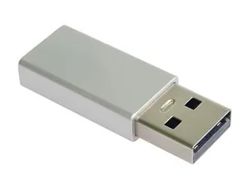 PremiumCord redukce USB-A - USB-C stříbrná / Redukce / hliníkové pouzdro / 5 Gbps