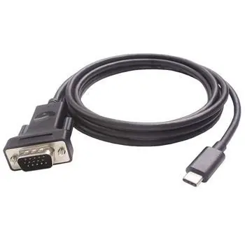 PremiumCord Převodník USB-C na VGA / Redukce / Full HD 1080p 60Hz / Kabel 1,8 m