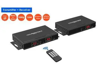 PremiumCord HDMI matrix IP extender / IP extender / 120 m / LAN/Ethernet / Full HD 1080p