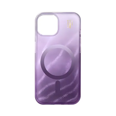 iDeal Fashion Clear Case MagSafe iPhone 13/14/15/16e/17e Amethyst Mist / Kryt / Průhledný