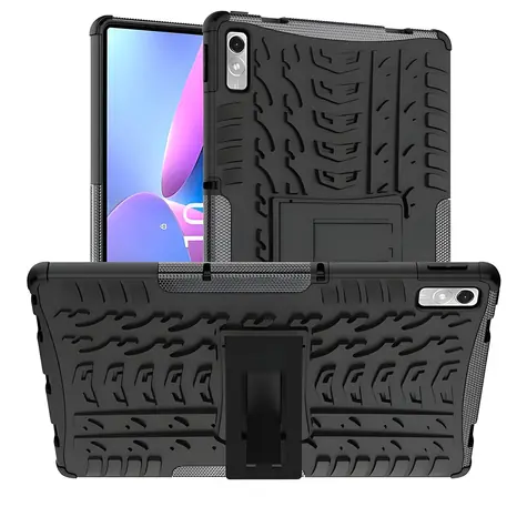 eSTUFF PORTLAND pro Lenovo Tab P11 2nd Gen černá / Pouzdro na tablet / TPU/PC / se stojánkem