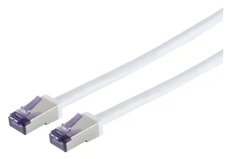 Lanview Cat6a S/FTP HIGH-FLEX bílá / Síťový kabel / RJ-45 / 15 m / PoE
