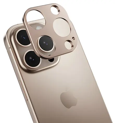 SwitchEasy LenShield Rose Gold / Ochranné sklo čoček fotoaparátu / Hliník / Apple iPhone 16 Pro/16 Pro Max