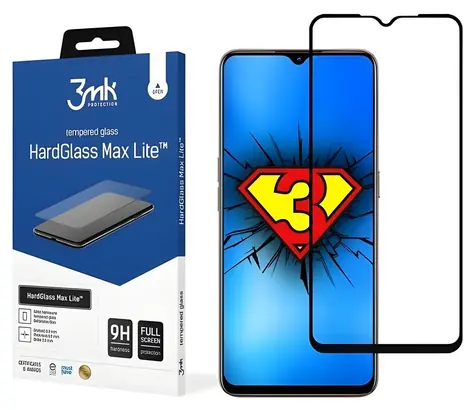 3mk HardGlass Max Lite pro Oppo A73 černá / Tvrzené sklo / 9H