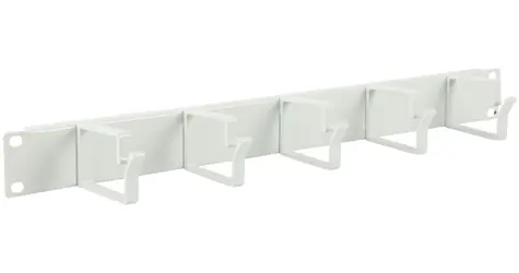 Lanview RAO100WH / Kabelový organizér / 1U / 19