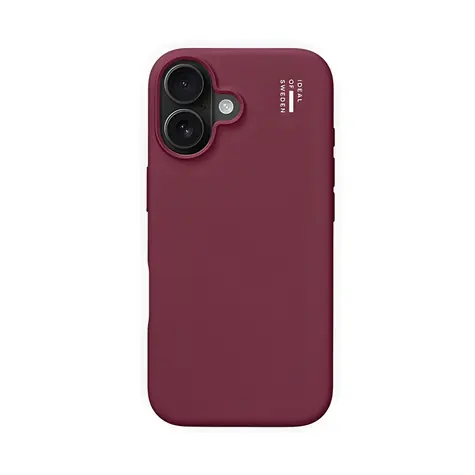 iDeal Silicone Case MagSafe iPhone 17 Fine Wine / Kryt / Silikon