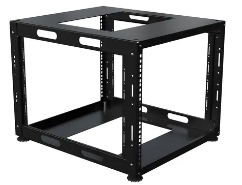 Lanview Open Frame D=584mm černý / Otevřený rám / 19