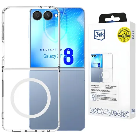 3mk Armor MagCase čirá / Zadní kryt / Samsung Galaxy Z Flip8 / magnetický