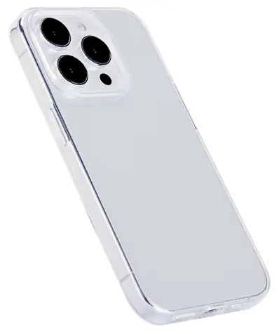 eSTUFF INFINITE VIENNA iPhone 15 Pro průhledná / Pouzdro / Recyklovaný TPU (GRS)