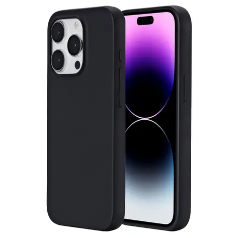 eSTUFF INFINITE VIENNA iPhone 15 Pro černá / Pouzdro / Recyklovaný TPU (GRS)