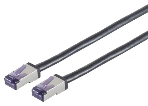 Lanview Cat6a S/FTP HIGH-FLEX černá / Síťový kabel / RJ-45 / 15 m / PoE
