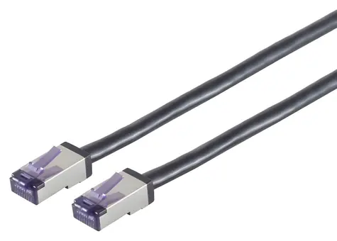 Lanview Cat6a S/FTP HIGH-FLEX černá / Síťový kabel / RJ-45 / 7,5 m / PoE