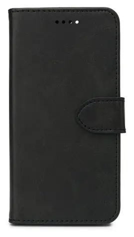 eSTUFF WALES černá / Pouzdro s peněženkou pro Apple iPhone 12/12 Pro / PU kůže / 3 kapsy na karty