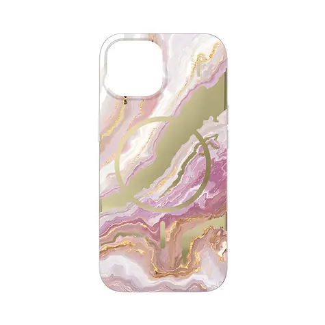 iDeal Fashion Mirror Case iPhone 13/14/15/16e/17e Agate Halo / Kryt / MagSafe