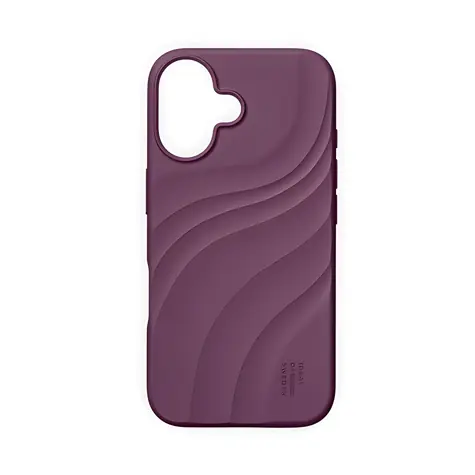 iDeal Fashion Soft Swirl Silicone Case MagSafe iPhone 17 Velvet Plum / Pouzdro / MagSafe / Silikon