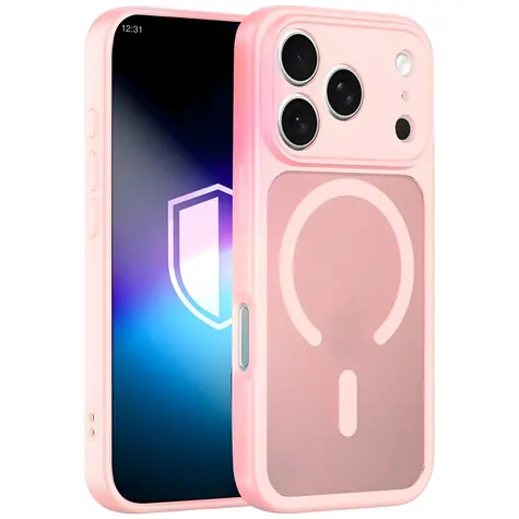 3mk Misty MagCase růžová / Zadní kryt / Apple iPhone 17/18 Pro / MagSafe