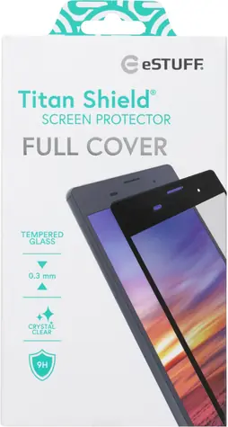 eSTUFF pro Samsung Galaxy A72 / Ochranné sklo / Full Cover / 9H