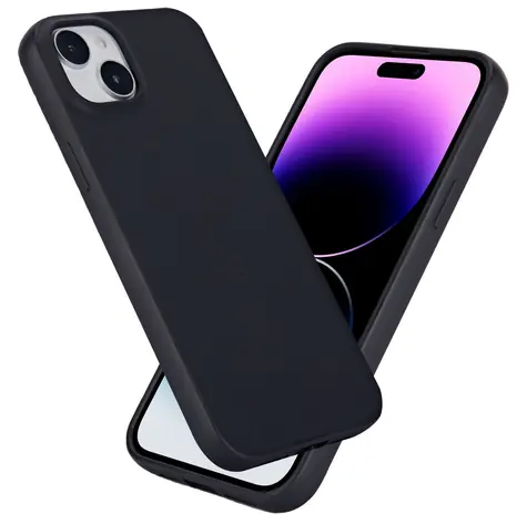 eSTUFF INFINITE VIENNA iPhone 15 Plus černá / Pouzdro / Recyklovaný TPU (GRS)