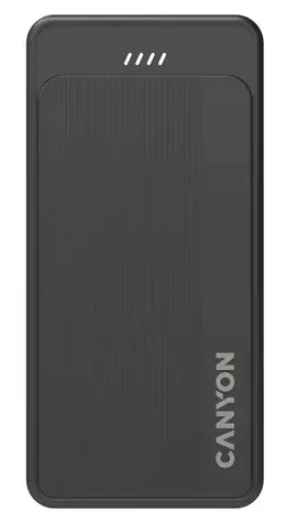 CANYON OnPower 200 20 000 mAh / Powerbanka / LED indikátor / vstup USB-C, microUSB / výstup USB-C, 2x USB-A