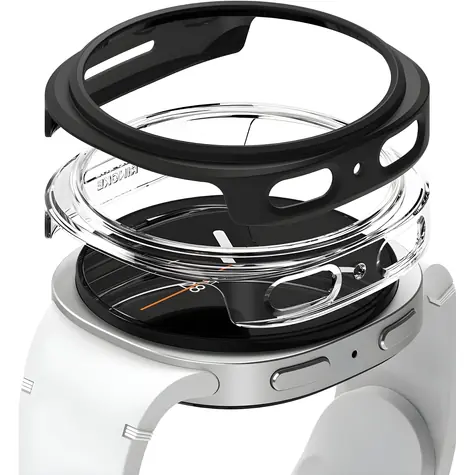 Ringke Slim 2-pack Galaxy Watch 8 40mm transparentní, matná černá / Pouzdro / 2 ks