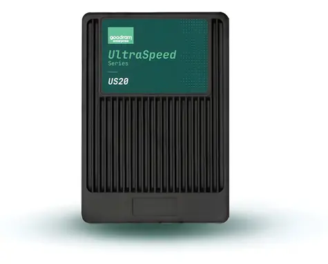 GOODRAM US20M 3.84TB / Enterprise SSD / U.2 NVMe / PCIe 5.0 / DWPD 1 / R:14800 W:8600 MBps