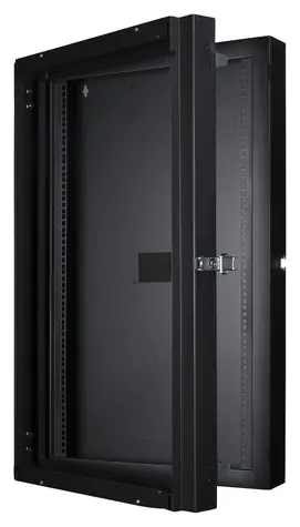 Lanview Přídavný modul pro 20U nástěnný rozvaděč černý / Modul / hloubka 150 mm / uzamykatelný / nosnost 80 kg