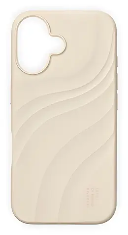 iDeal Fashion Soft Swirl Silicone Case iPhone 16 Cloud Dancer / Pouzdro / MagSafe / Silikon