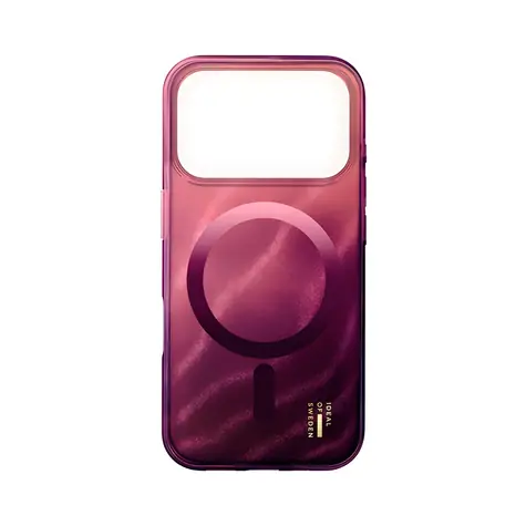 iDeal Fashion Clear Case iPhone 17 Pro a 18 Pro Cherry Lacquer / Pouzdro / MagSafe