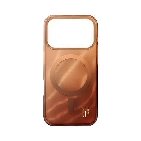 iDeal Fashion Clear Case iPhone 17 Pro a 18 Pro Mocha Mousse / Pouzdro / MagSafe