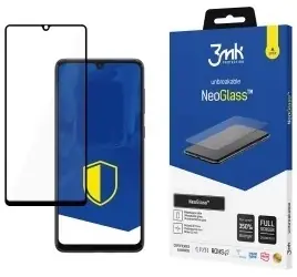 3mk NeoGlass Samsung Galaxy A22 4G (SM-A225) černá / Hybridní sklo / 0,3 mm / Odolné proti prasknutí