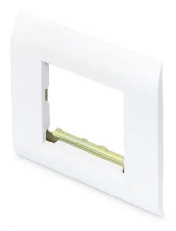 Lanview LKS825 / Výstupní box / Euro 80x80 / kovový rámeček
