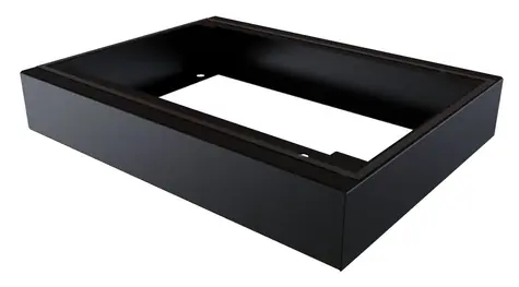 Lanview RAPIP55BAZ64BL černá / Soklový podstavec rozvaděče / IP55 / 600x450x100 mm / nosnost 1000 kg