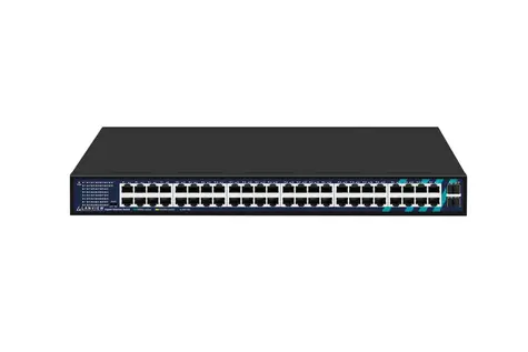 Lanview LVN-1UMOUNT-48PORT-2SFP-1G / Switch / Unmanaged / 48x Gigabit Ethernet / 2x SFP / Rackmount