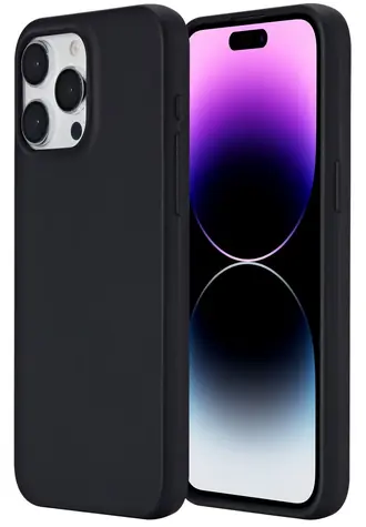 eSTUFF INFINITE VIENNA iPhone 15 Pro Max černá / Ochranný kryt / Recyklovaný TPU (GRS)