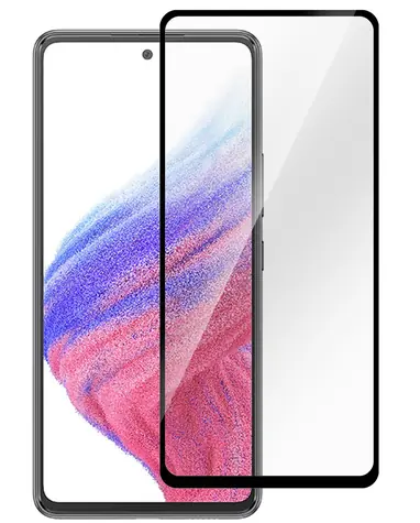 eSTUFF Samsung Galaxy A53 5G / Ochranné sklo / Temperované sklo / Plně nalepovací