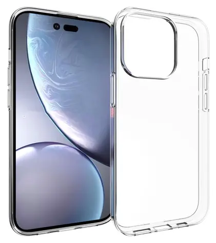 eSTUFF LONDON průhledná / Kryt / Apple iPhone 14 Pro / TPU