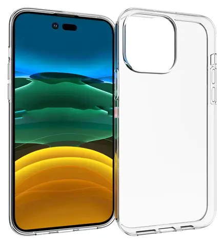 eSTUFF LONDON průhledná / Ochranný kryt / Apple iPhone 14 Pro Max / TPU