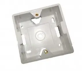 Lanview EURO bílá / Instalační krabice / pod datovou zásuvku / 80x80x30 mm