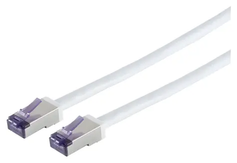 Lanview Cat6a S/FTP HIGH-FLEX bílá / Síťový kabel / RJ-45 / 2 m / PoE