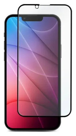 eSTUFF Titan Shield Ochranné sklo pro Apple iPhone 14 Plus/13 Pro Max / Temperované sklo / Plně nalepovací / 9H