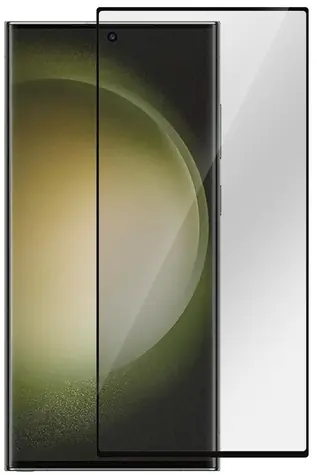 eSTUFF Titan Shield Samsung Galaxy S23 Ultra / Ochranné sklo / Tvrzené sklo 9H / Case friendly