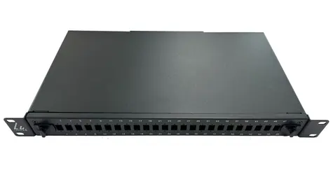 Lanview Optický patch panel 24 portů černý / Patch panel / 19
