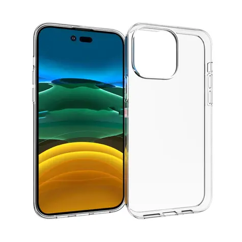 eSTUFF LONDON průhledná / Kryt / Apple iPhone 14 Pro Max / TPU