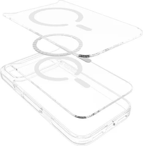 eSTUFF INFINITE OSLO Apple iPhone 17 Pro Max průhledná / Ochranný kryt / MagSafe / GRS recyklovaný materiál